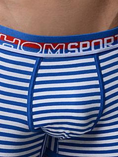 Мужские трусы макси в спортивном стиле с раскраской морячок HOM Flag 08868cW1c3